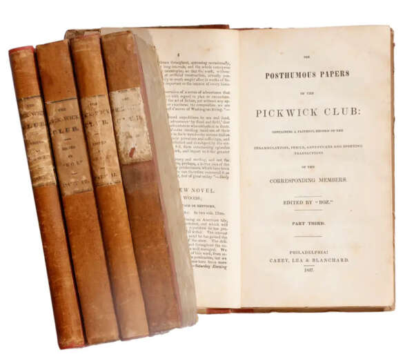 The Posthumous Papers of the Pickwick Club.